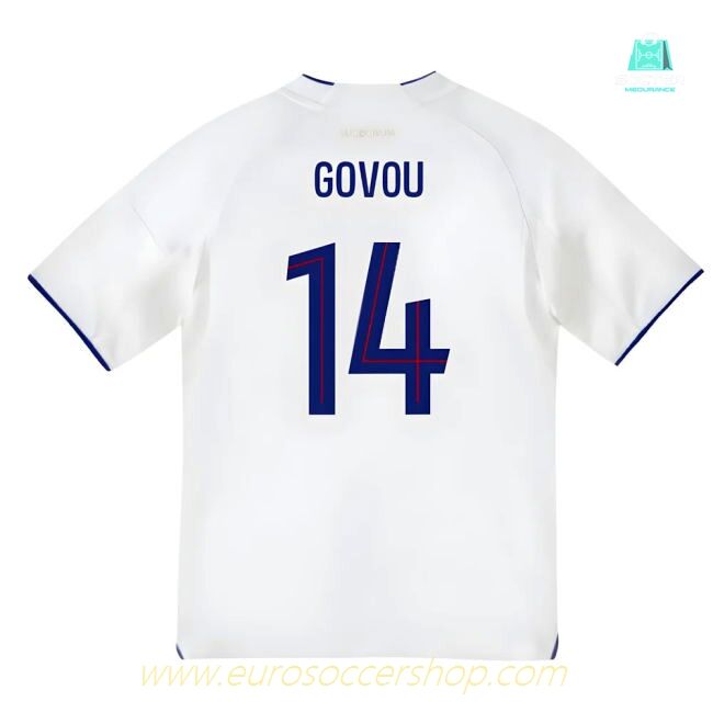 2025-2026 Olympique Lyon Home Shirt (Kids) (Govou 14)