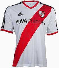 13-14 River Plate Home White Jersey Shirt - Official Replica 2674
