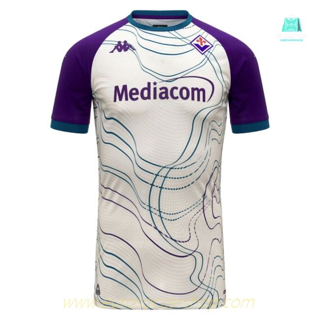 2025-2026 Fiorentina Pre Match Shirt (White-Violet) (Your Name)