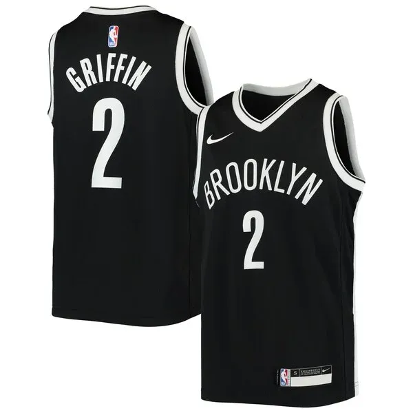 Blake Griffin BKN Official Basketball Jersey - Black - Fan Favorite
