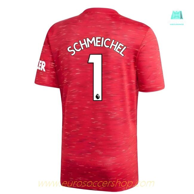 2020-2021 Man Utd Adidas Home Football Shirt (SCHMEICHEL 1)