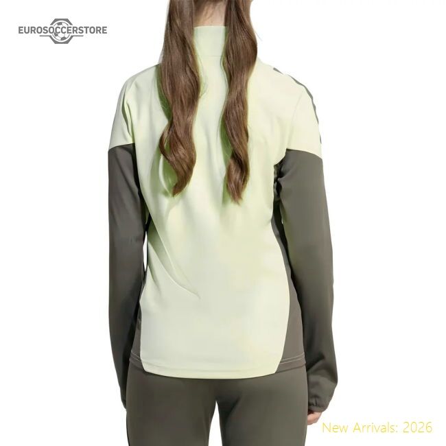 Premium 2025-2026 Real Madrid Training Top (almost Lime) - Kids