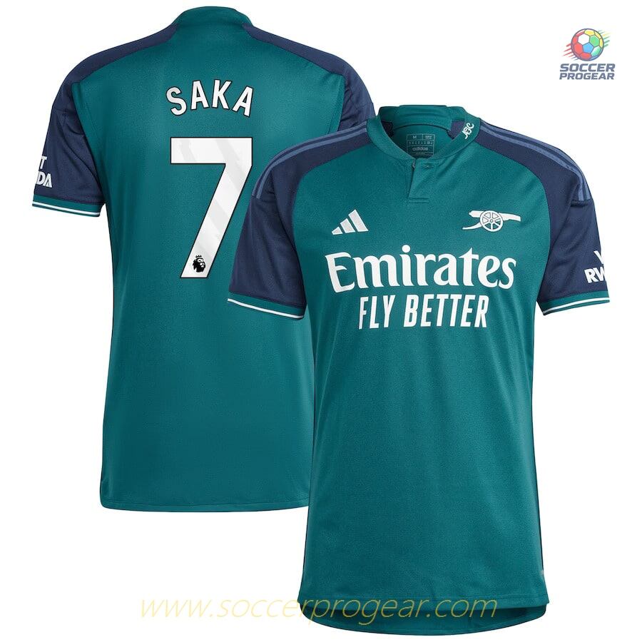 Arsenal Third Shirt 2023 2024 Saka