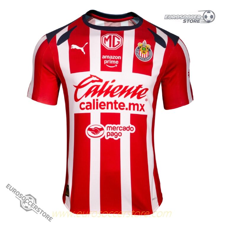 Martinez R. #33 Chivas 25-26 Home Football Jersey