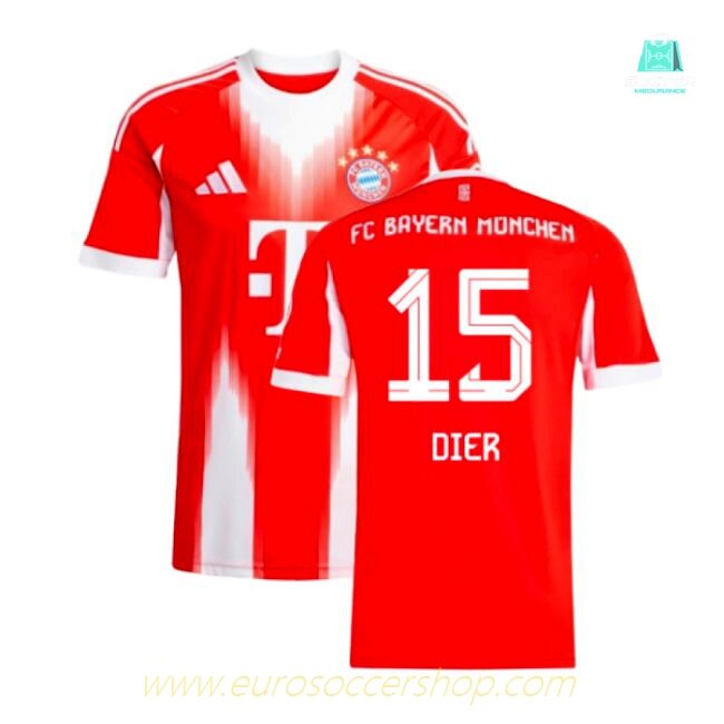 2025-2026 Bayern Munich Home Shirt (Dier 15)