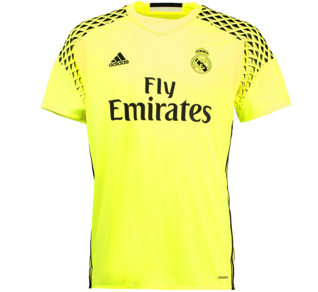 Real Madrid Green Goalkeeper 201617 Soccer Jersey Shirt - Official