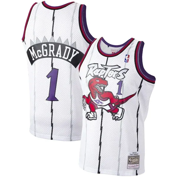 Tracy McGrady TOR Swingman Jersey - authentic replica-jersey - White