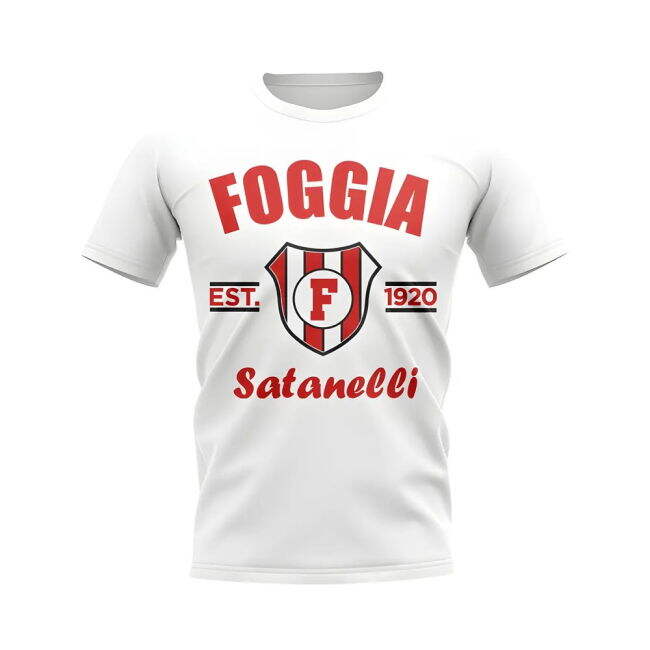 Foggia Established Football T-Shirt (White)