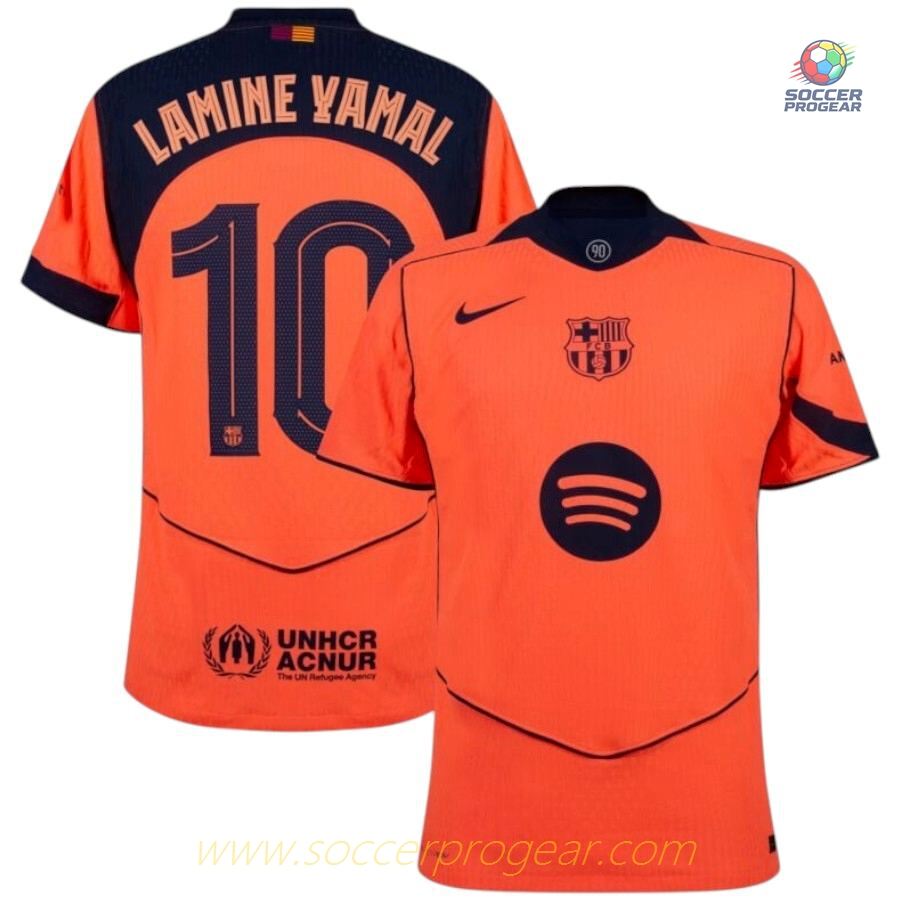Barca Alternate Team Jersey 2025-2026 Season Lamine Yamal