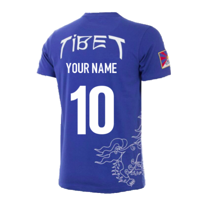Match-Ready Pro-Grade Copa Tibet Tee (Blue) (Your Name)