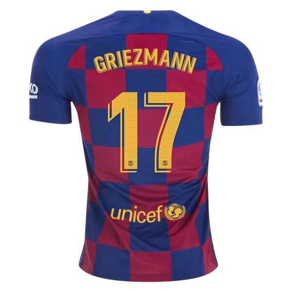 201920 Barcelona Griezmann Home Jersey - Official Replica 5970