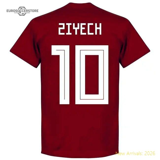 Pro Morocco Ziyech 20242025 Regular Shirt Moisturewicking