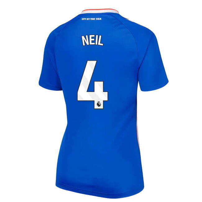 2025-20 Sunderland Away Soccer Jersey Neil #4 L M Women S