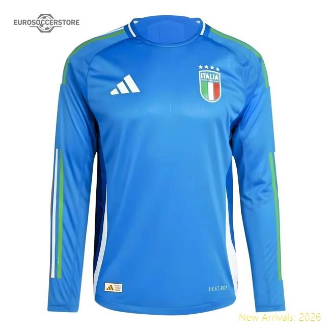 Top European Team 2024-2025 Home Long Sleeve Shirt Modern Ventilation