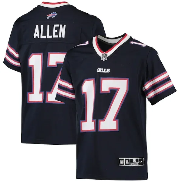 None Josh Allen Game Jersey - Navy | NFL Player Jersey | NFL Football