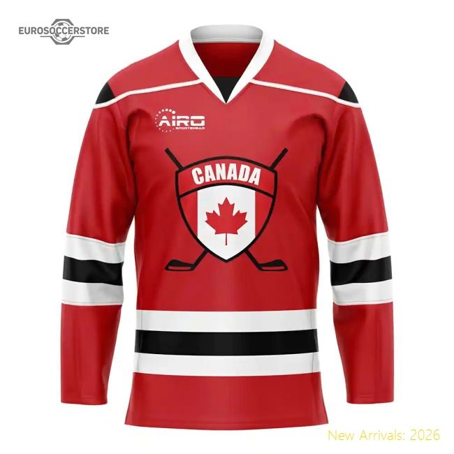 Canada Ice 20242025 Home Jersey  Official Slim Slim Athletic