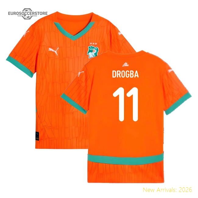 Highperformance Ivory Coast 20242025 Home Shirt () Sleek