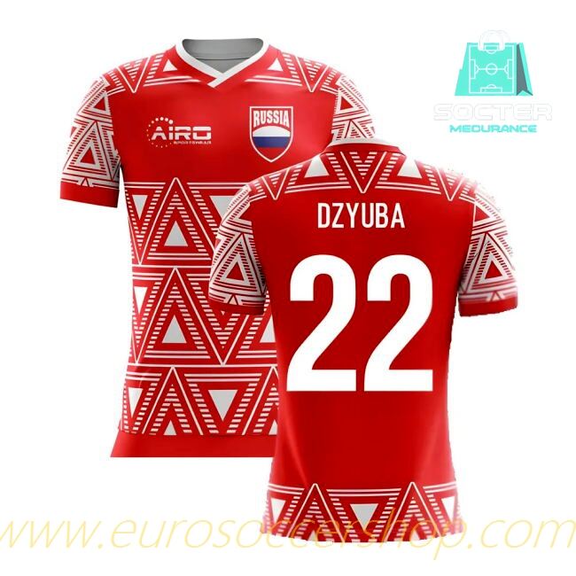 2025-26 Edition Russia Home Jersey Concept Edition (Dzyuba 22)