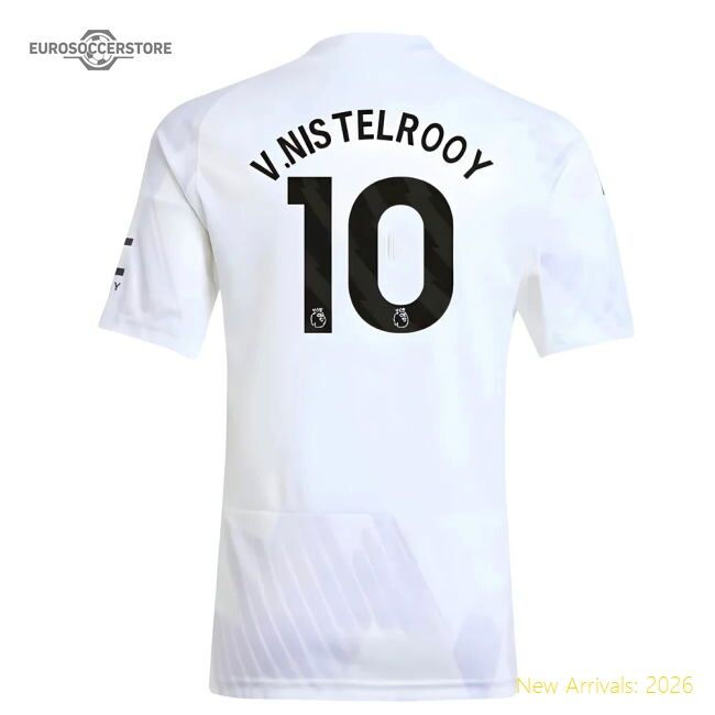 Authentic 2025-2026 Man Utd Away Shirt (kids) (v.nistelrooy 10)