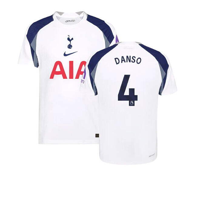 2025-20 Tottenham Home Soccer Jersey Danso #4 M S