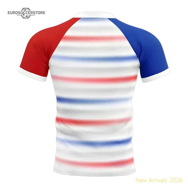 Football France Jersey - Top Blend Construction Retro Style