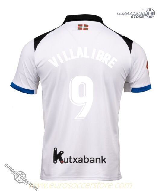 VILLALIBRE 9 Away Jersey of Deportivo Alavés for the 25-26 Season