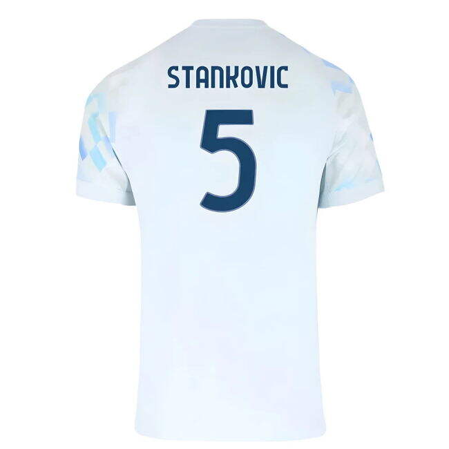 2025-2026 Inter Away Elegant Shirt (Stankovic 5) Reinforced Seams