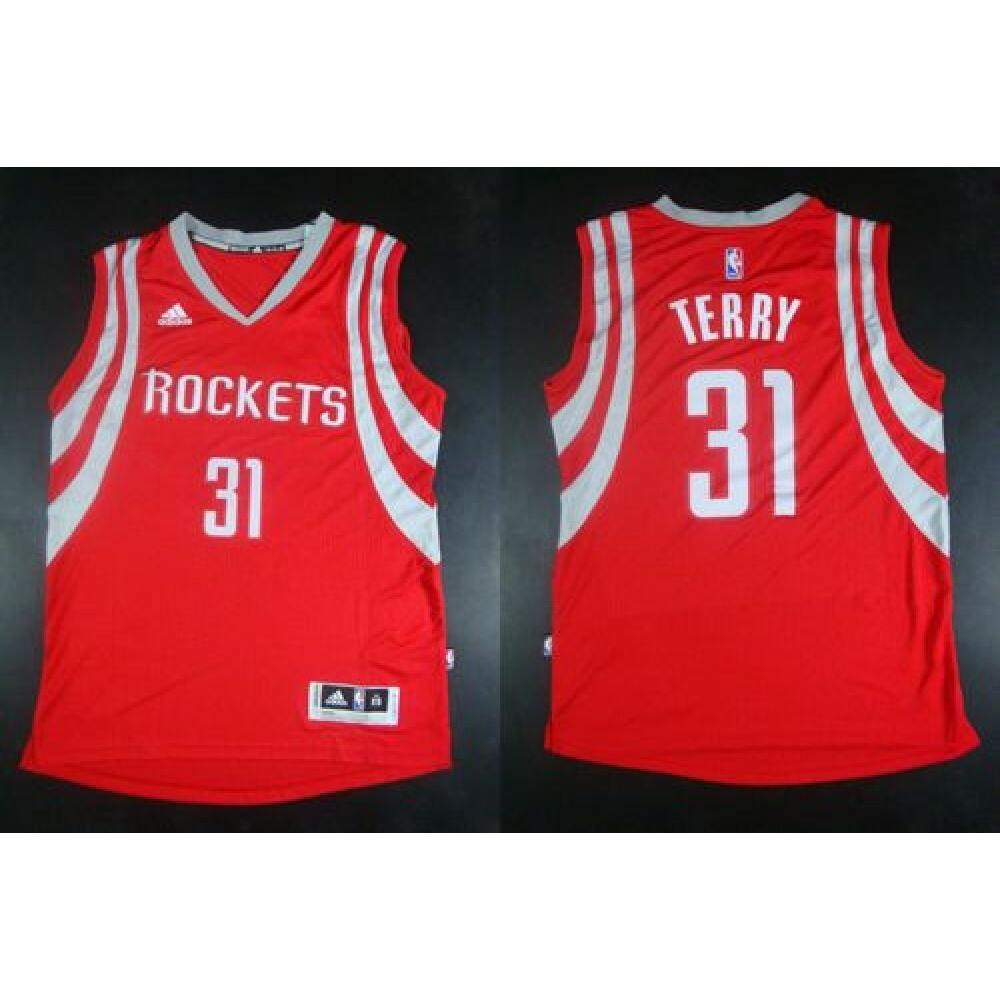 Authentic 31 Red Jersey - - Basketball Fan Gear