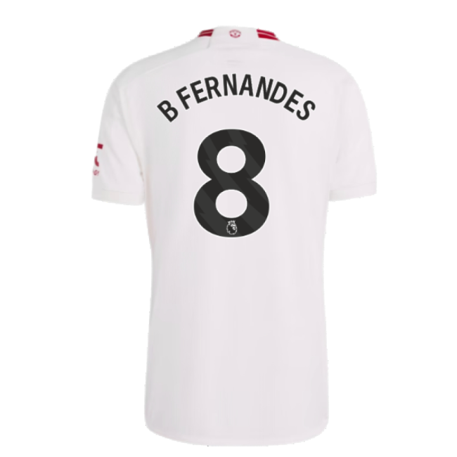 2023-2024 Manchester United Shirt (B Fernandes 8) | Performance