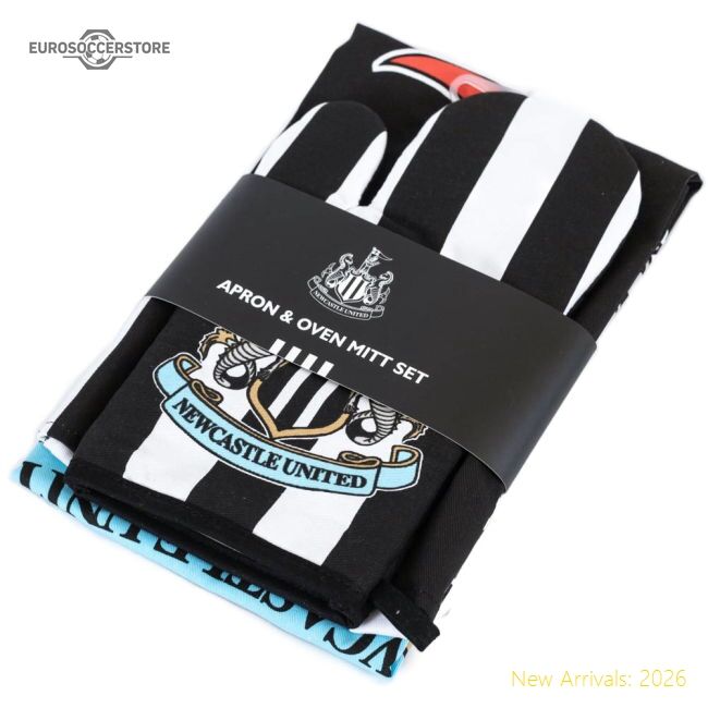 Newcastle United Fc Apron  Oven Glove Set - Cost-effective