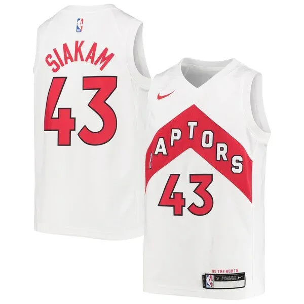 Pascal Siakam TOR Swingman Jersey - high-quality retro - Red