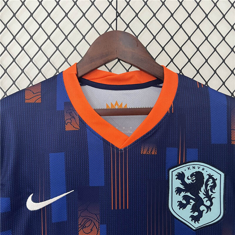 UEFA Euro 2024 Netherlands Soccer Shirt Away Football Shirt -