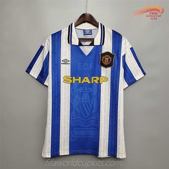 Manchester United 94-96 season Secondary Soccer Kit