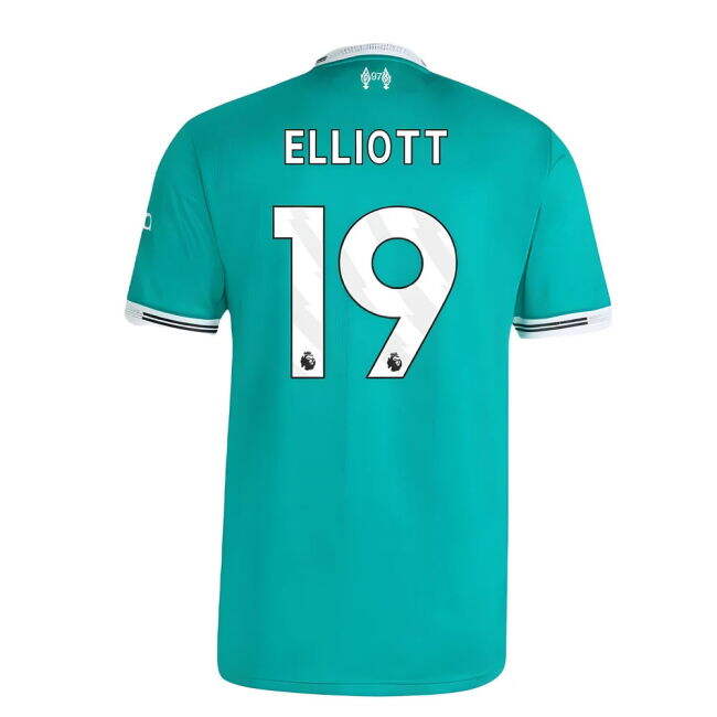 2025-2026 Liverpool Authentic Third Shirt (Elliott 19)