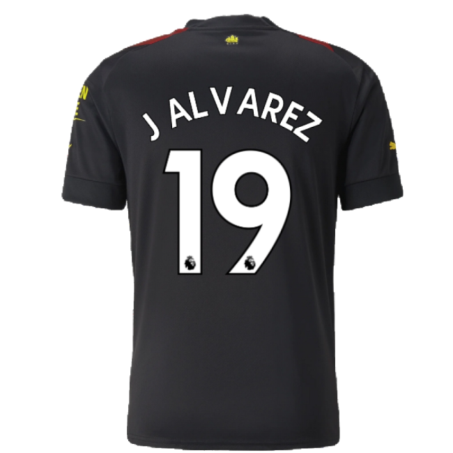 Official 2022-2023 Away Classic - Retro Jersey J ALVAREZ 19 Adult#557