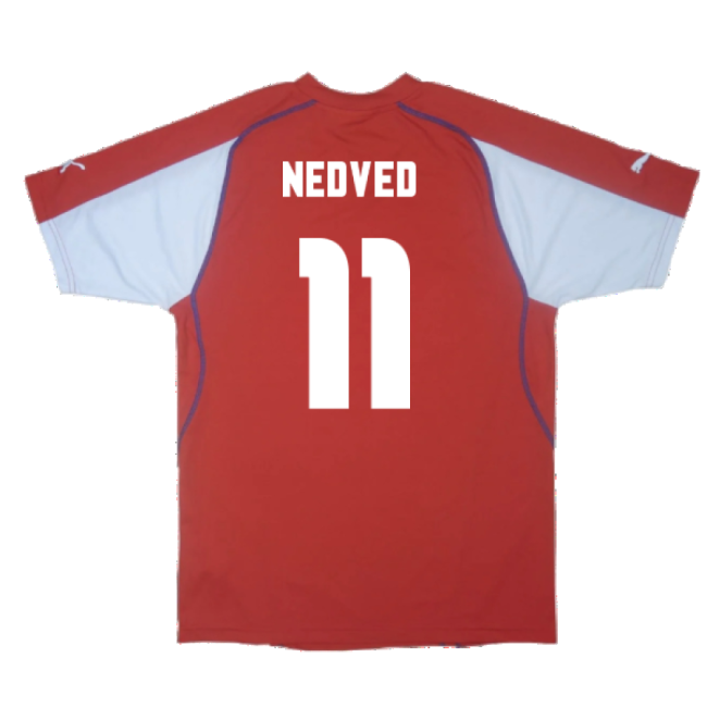 Nedved 11 Exclusive Rare Quality Czech Republic Home Unique Shirt