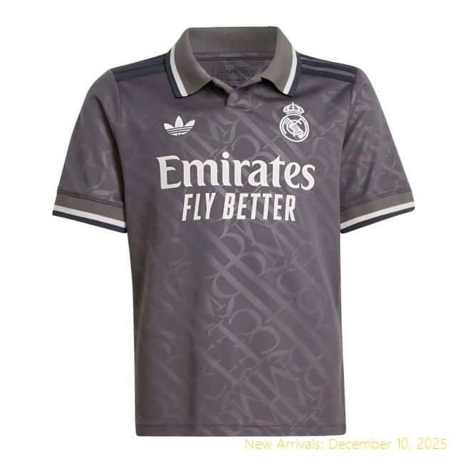2024-2025 Real Madrid (rm) Third - Premium Quality - Soft Cotton