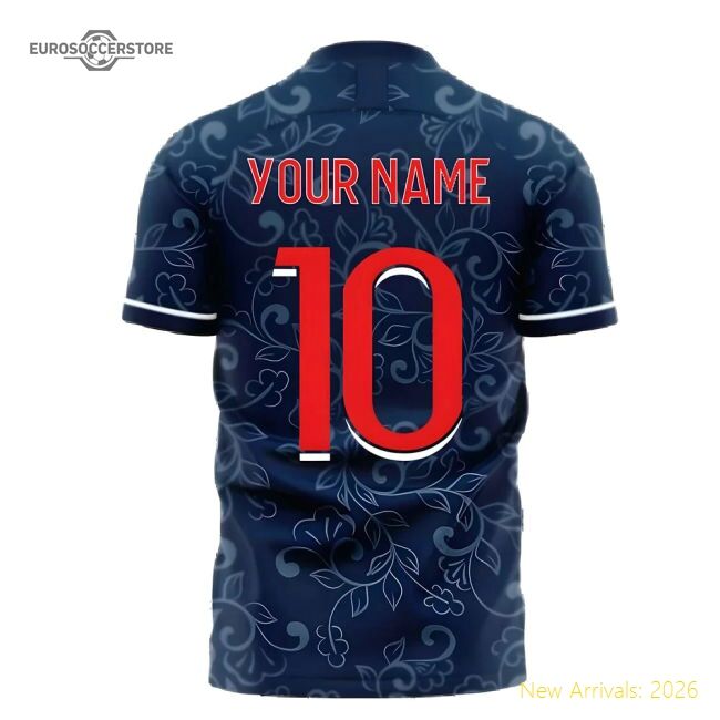 Official Paris 2025-2026 Home Concept Football Kit (Libero) (Your
