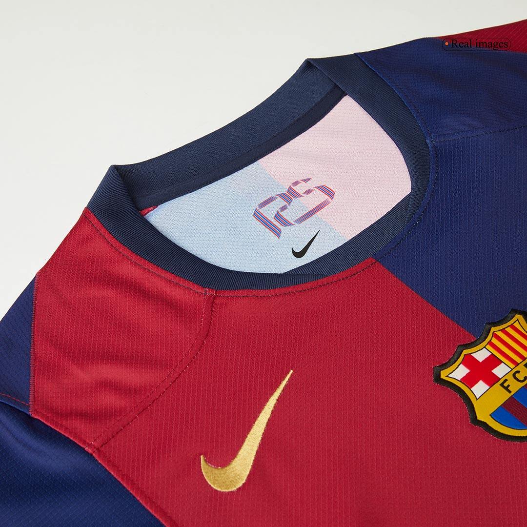 Barcelona 2024/25 Home Soccer Jersey Authentic Kit