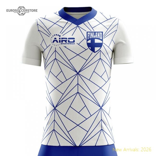 Finland 2025-2026 Premium Home Shirt - Contemporary Retro