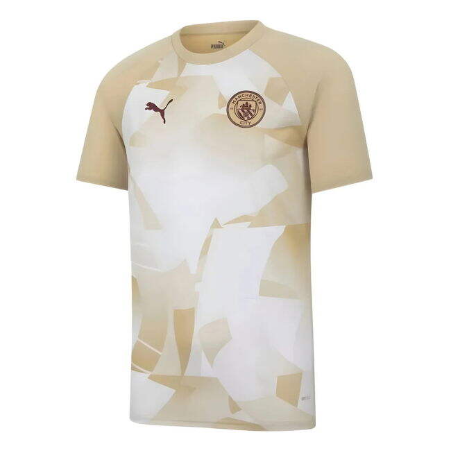 Match Worn Style Man City Professional Look Home Pro Shirt (Kids)