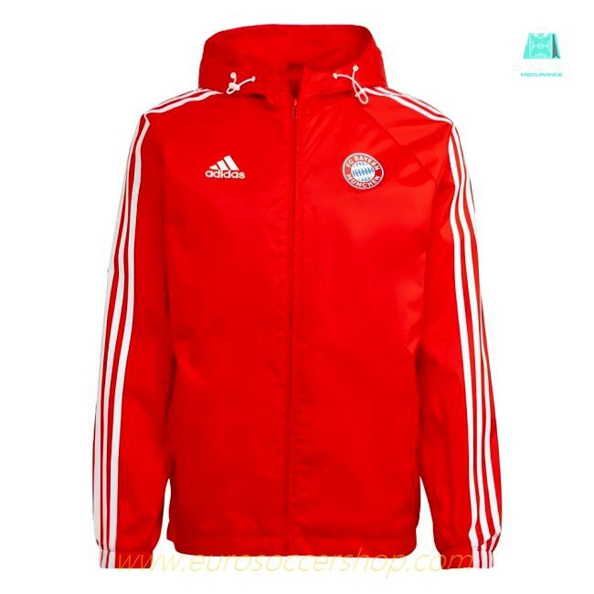 2023-2024 Bayern Munich DNA Windbreaker (Red)