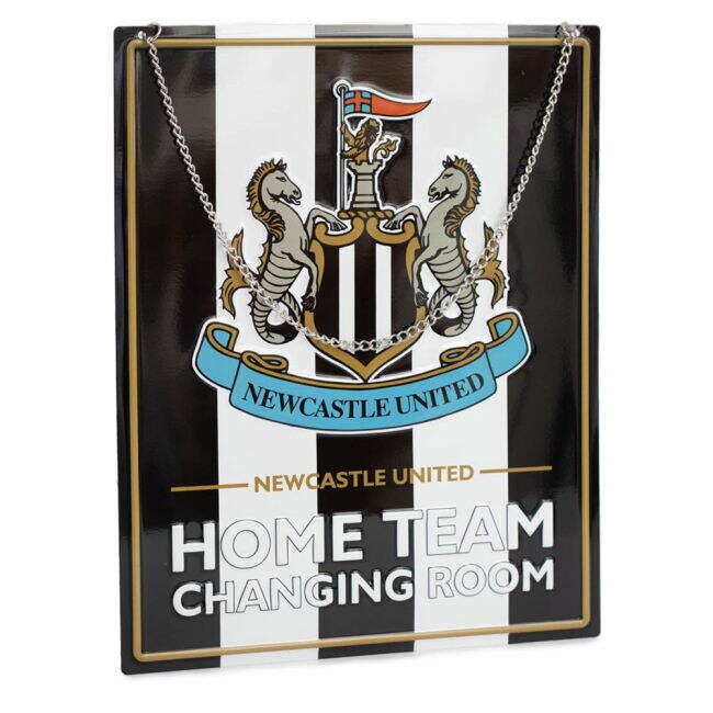 Newcastle United FC Home Team Garden Sign - premium