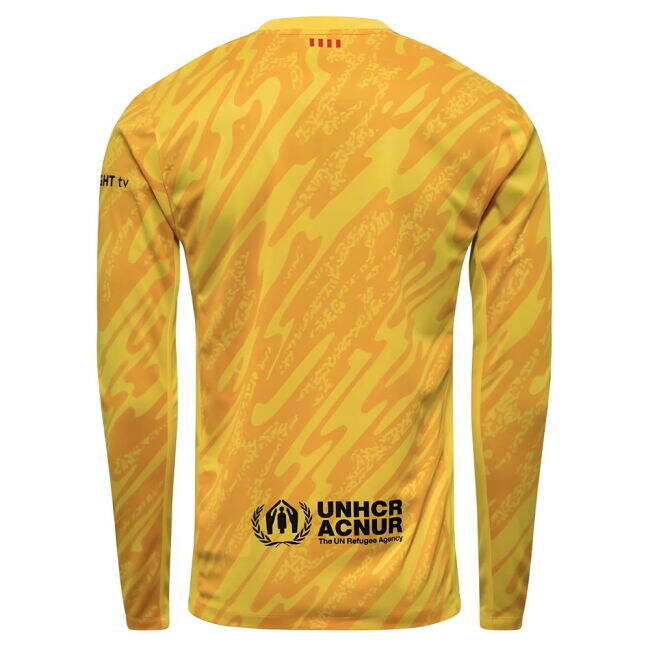 2024-2025 Barcelona Away Goalkeeper Shirt (Yellow)