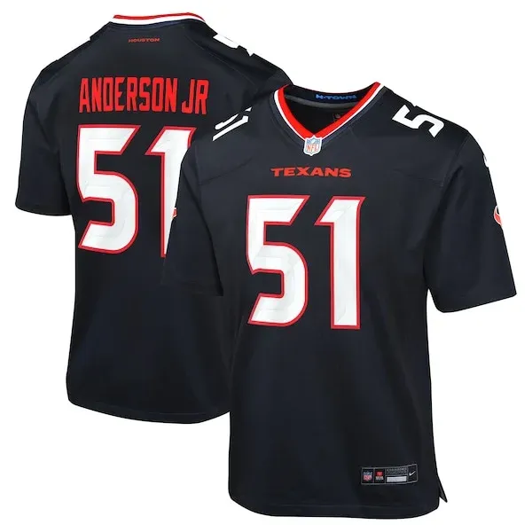 None Will Anderson Game Jersey - Navy | NFL Player Jersey | NFL Footba