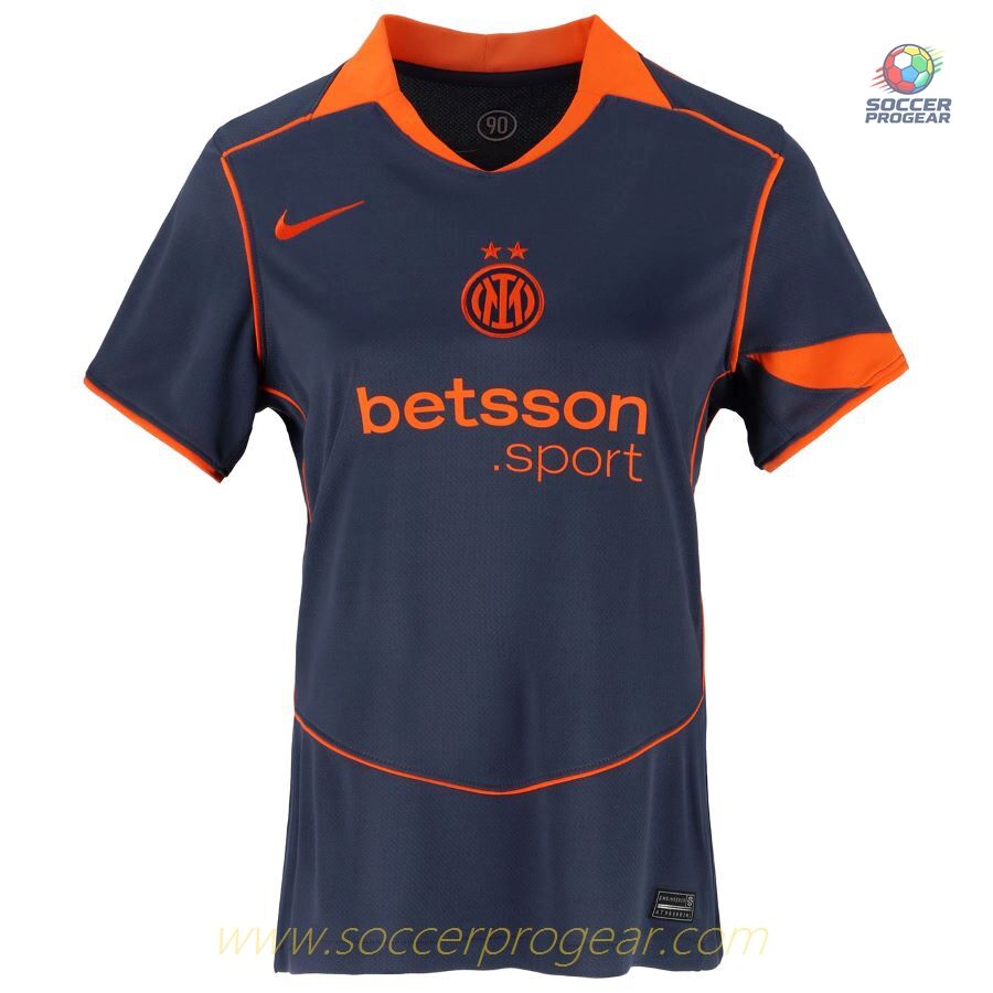 Inter Milan Alternate Soccer Jersey 2025-2026 Season Ladies