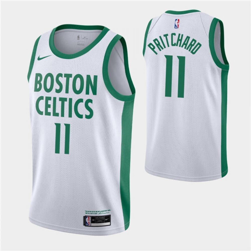 High-Quality Jersey Boston Celtics 11 White - City Edition - NBA Collection