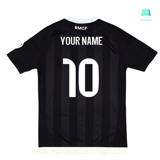 2025-2026 Real Madrid Third Goalkeeper Youth Kit (Black) (Your Name)