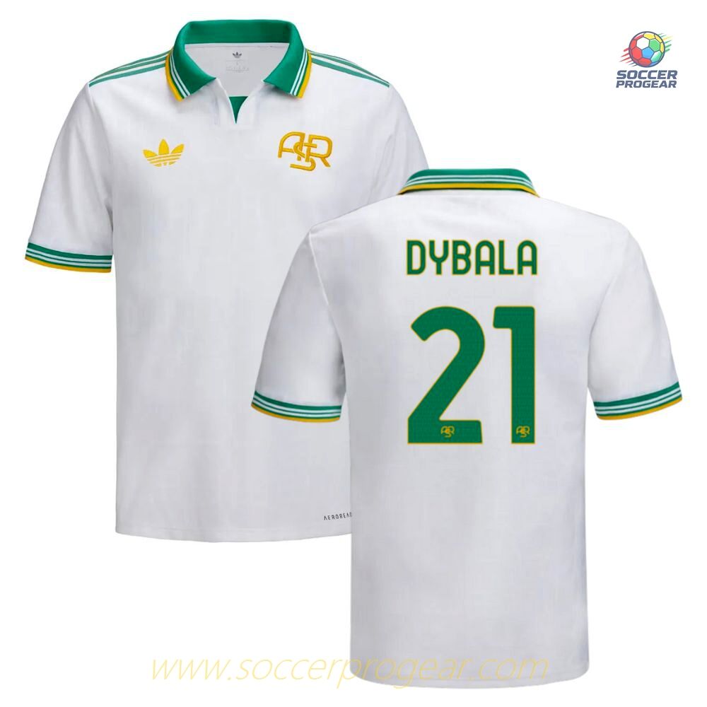 AS Roma Third Team Football Shirt 2025-26 Edition Dybala