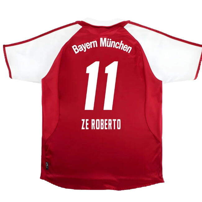 Bayern Munich 2003-04 Home Shirt ((Excellent) XL) (Ze Roberto 11)